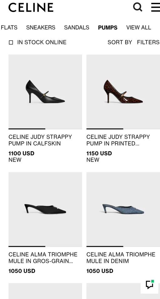 Celine Paris Black Heels - Size 36 image indicator(8)