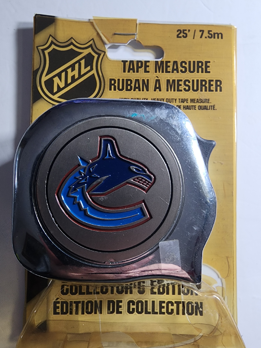 NHL Vancouver Canucks Tape Measure - Collector's Edition - photo 2