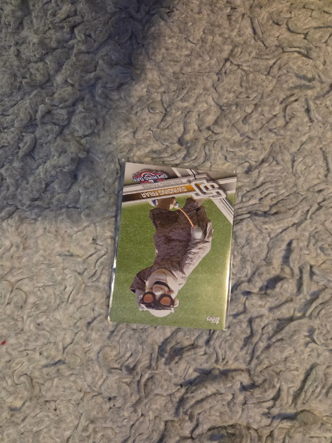 Topps Swinging Friar San Diego Padres Card thumbnail