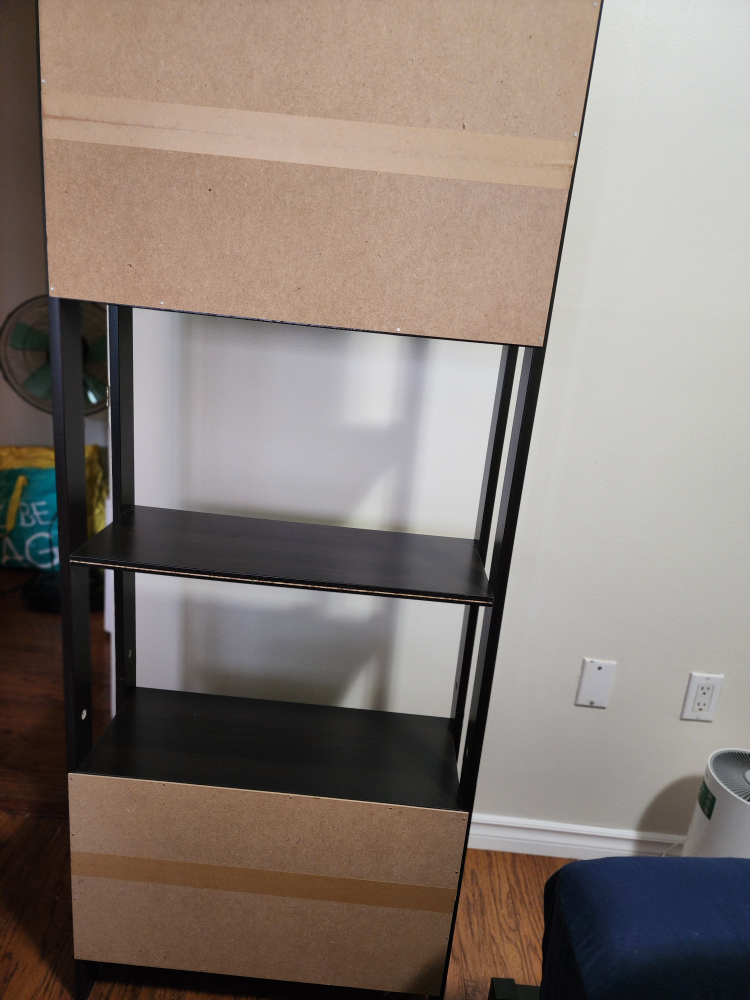 Laiva Bookcase, Black Brown - photo 5
