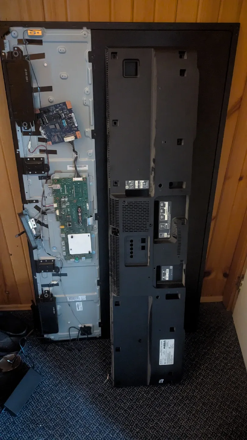 Damaged Sony TV for parts