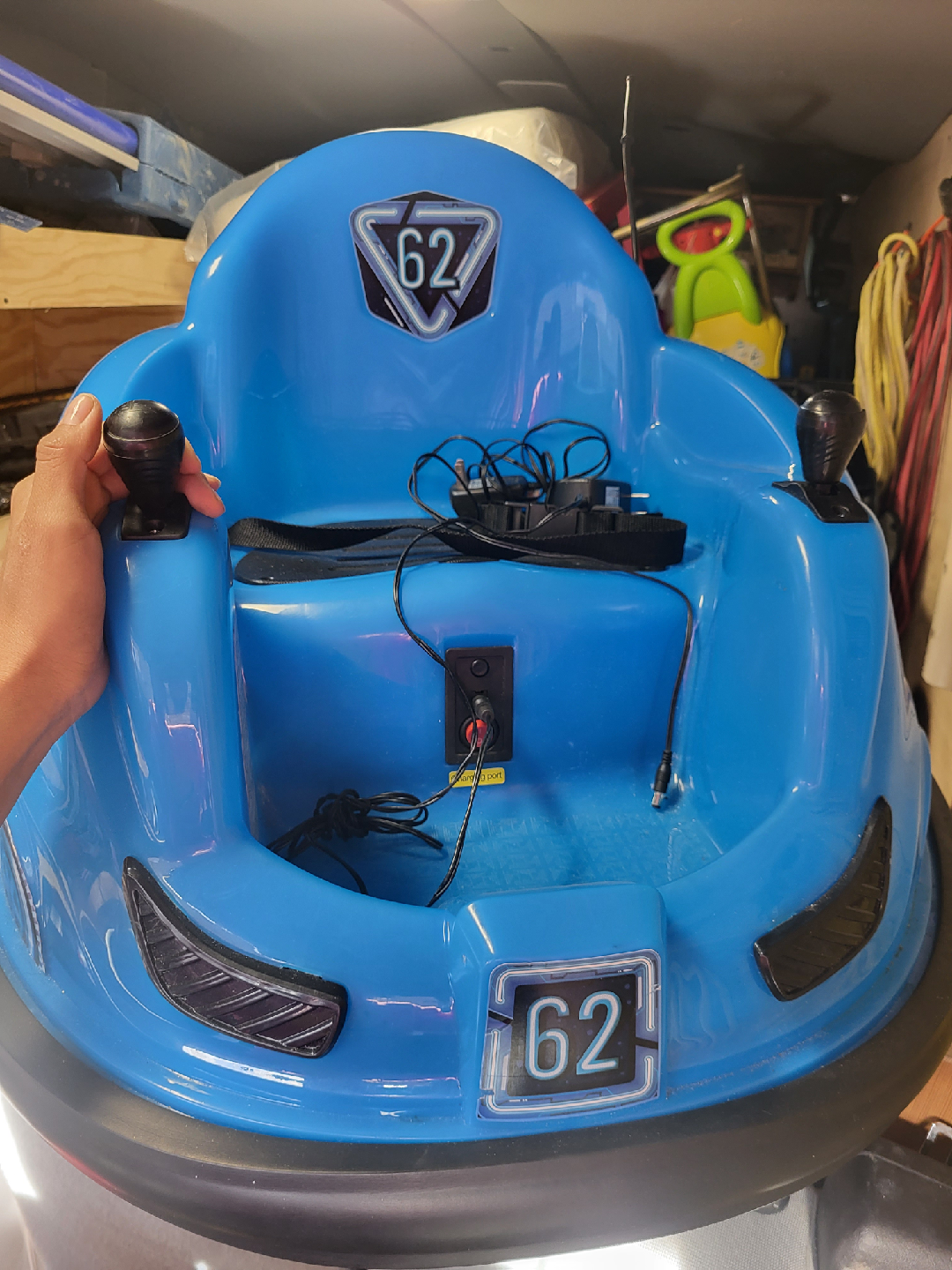 Flybar 62 Bumper Car - Blue