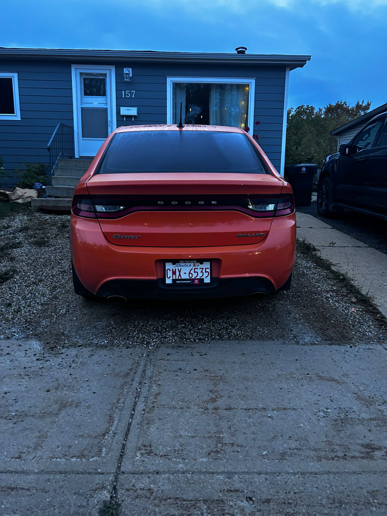 2013 Dodge Dart Rallye Sedan - Orange - photo 3