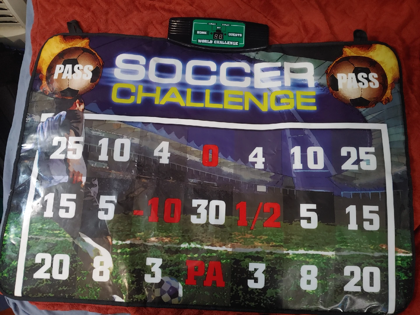 Diggin Soccer Challenge Mat