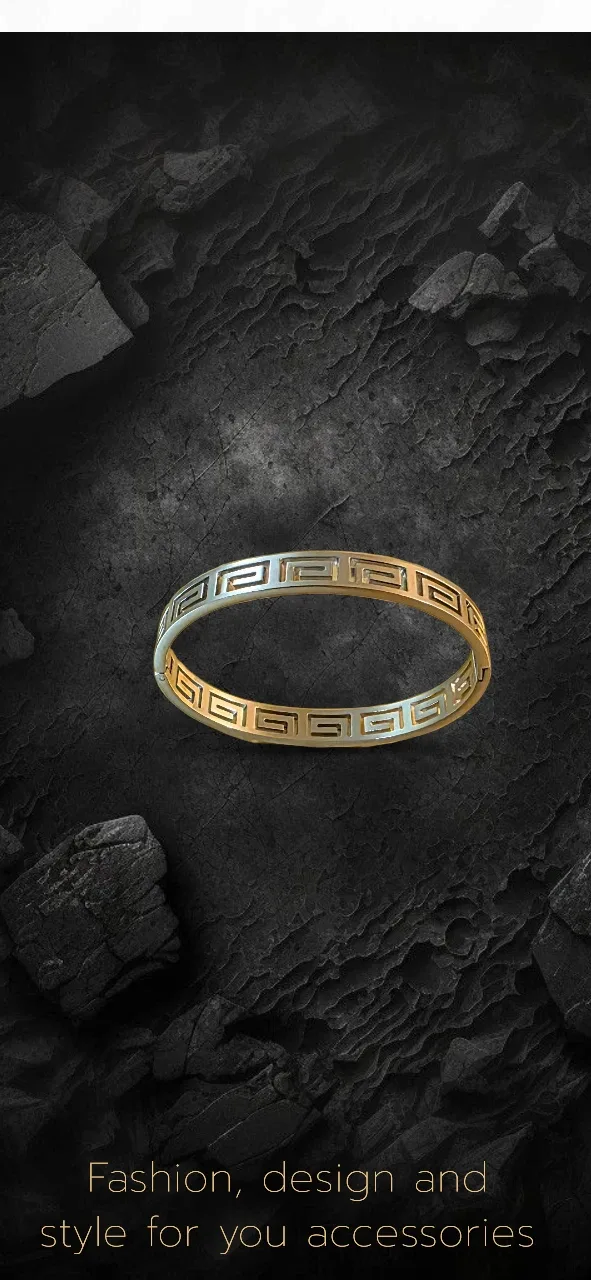 Silver Tone Bangle Bracelet image indicator(3)