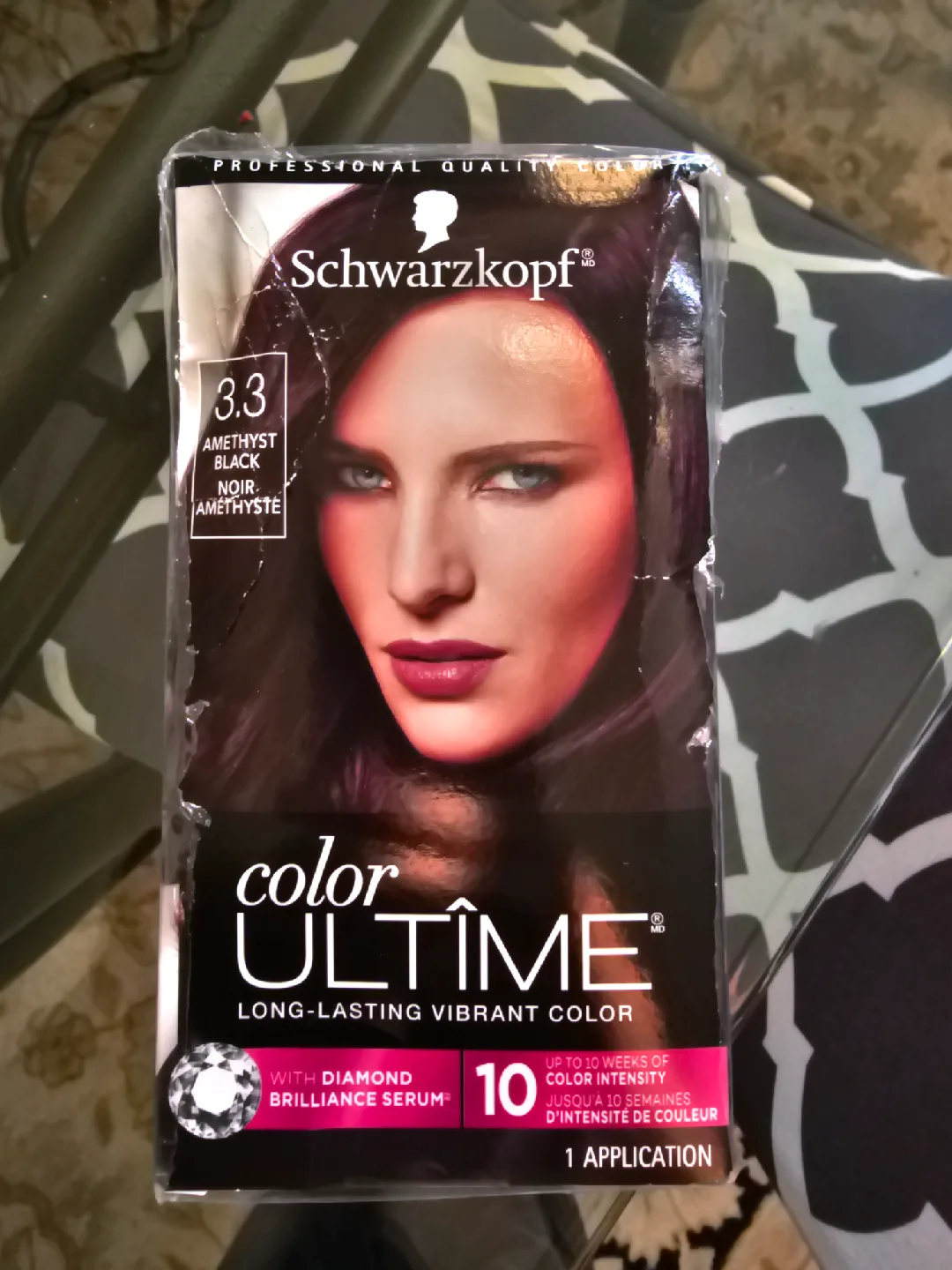 Schwarzkopf Color Ultime 3.3 Amethyst Black Hair Dye