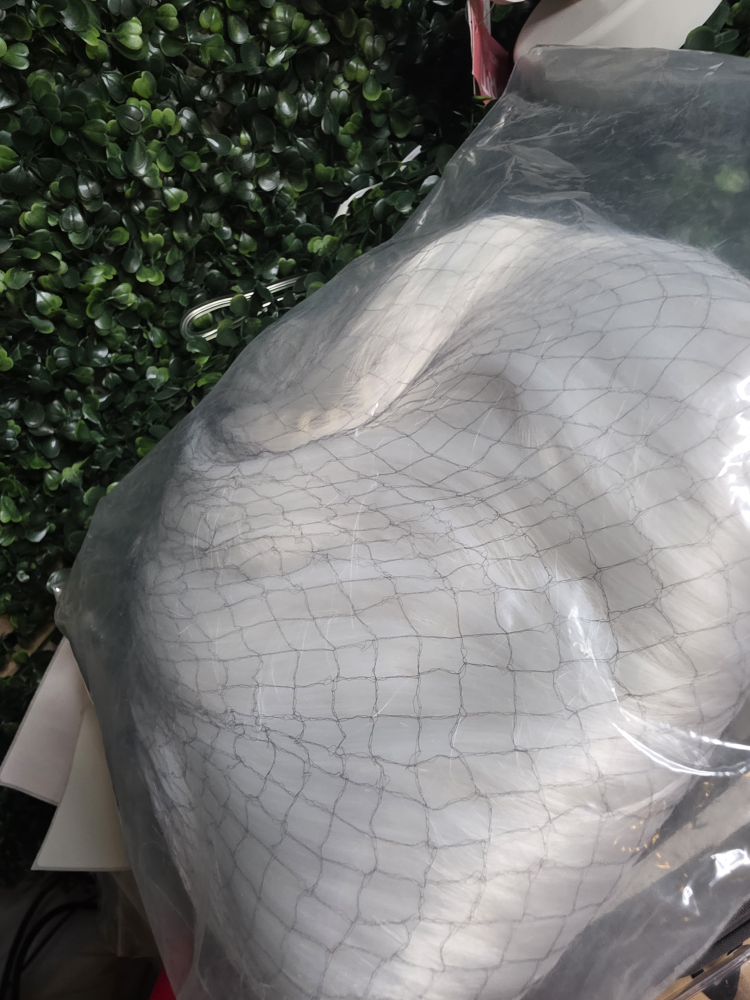 White Wig New Fashion Invisible Hair Nets - One Size