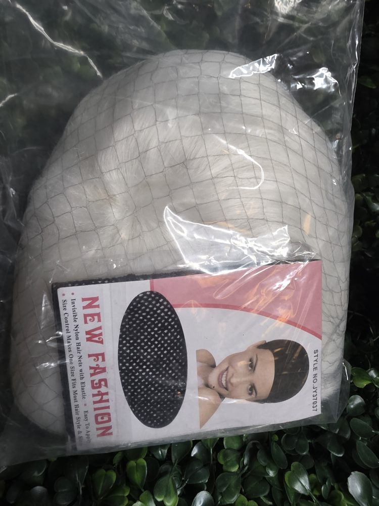 White Wig New Fashion Invisible Hair Nets - One Size - photo 2