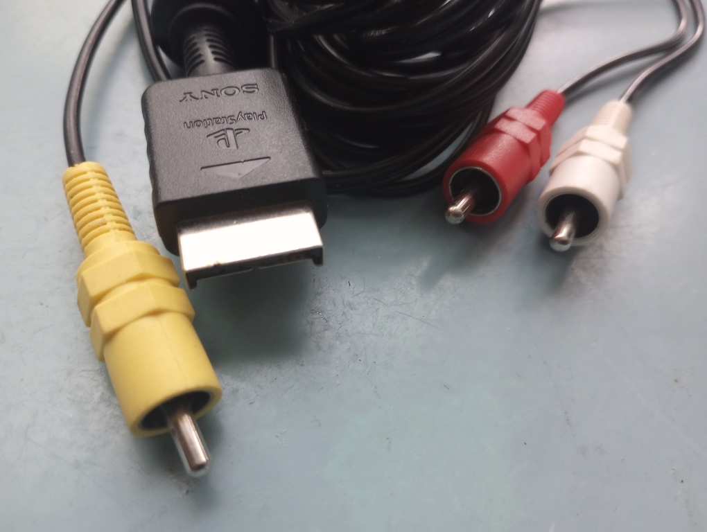 PS2 PS1 AV Audio Video Cable