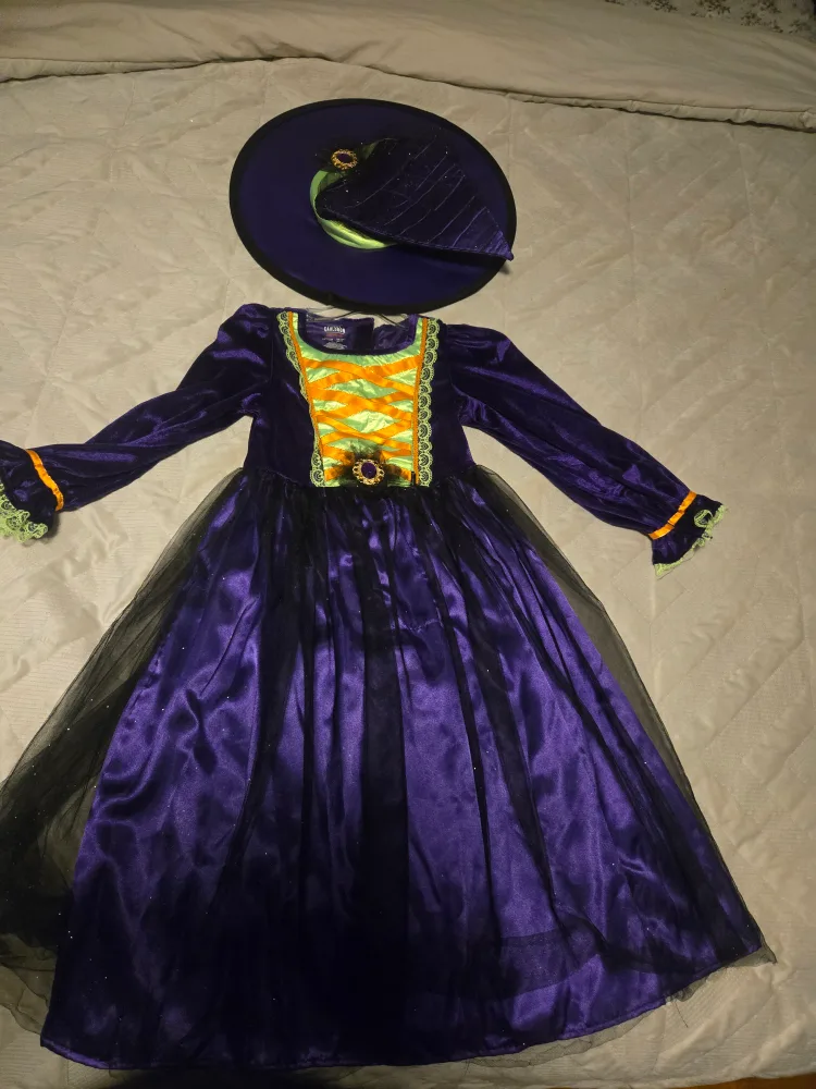 Foggy Cauldron Witch Costume - Size S (5/6) image indicator(3)