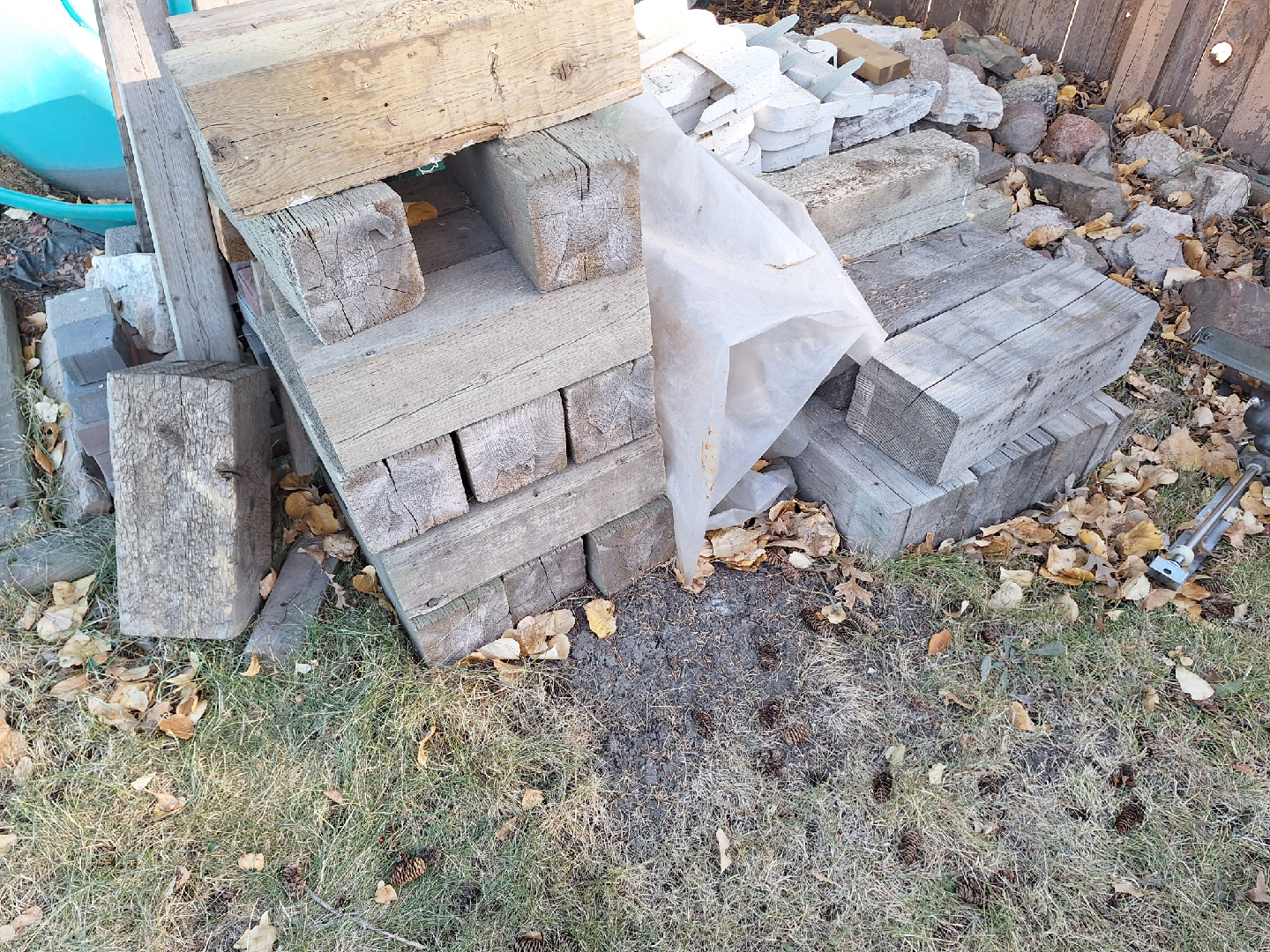 wooden blocks