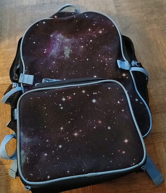 Galaxy Backpack with Lunchbox thumbnail