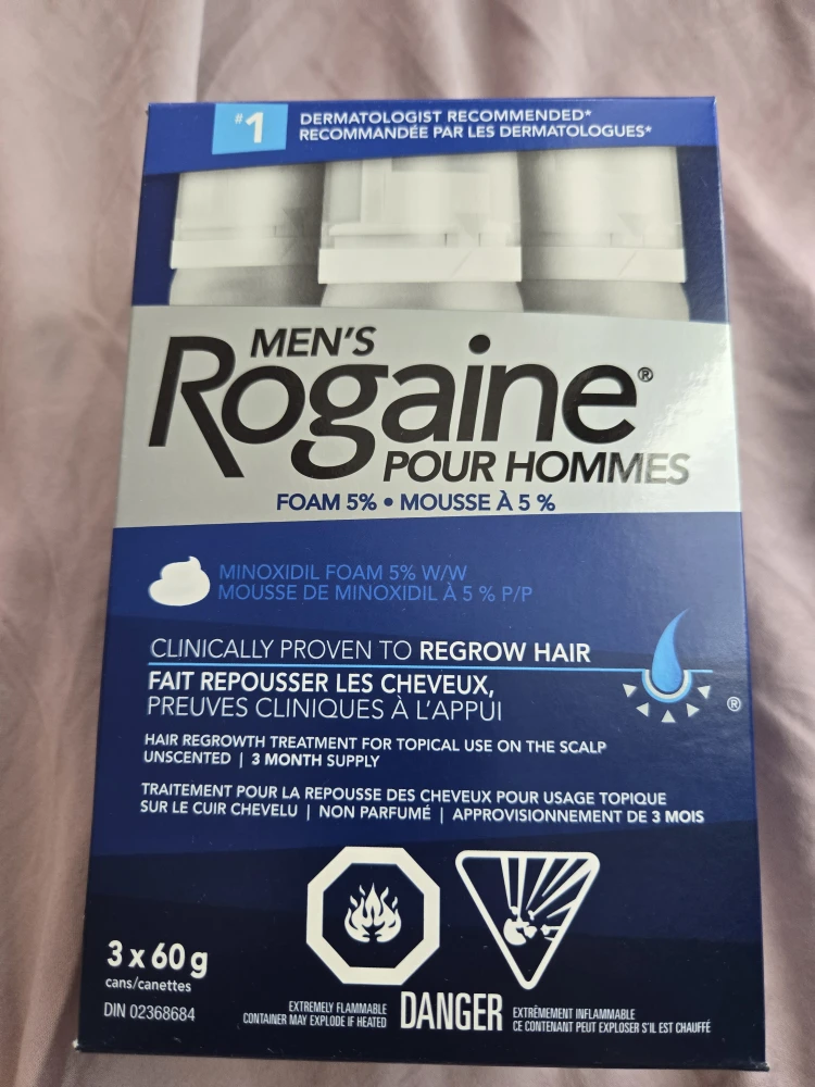 Men's Rogaine Foam 5% (3 Month Supply)