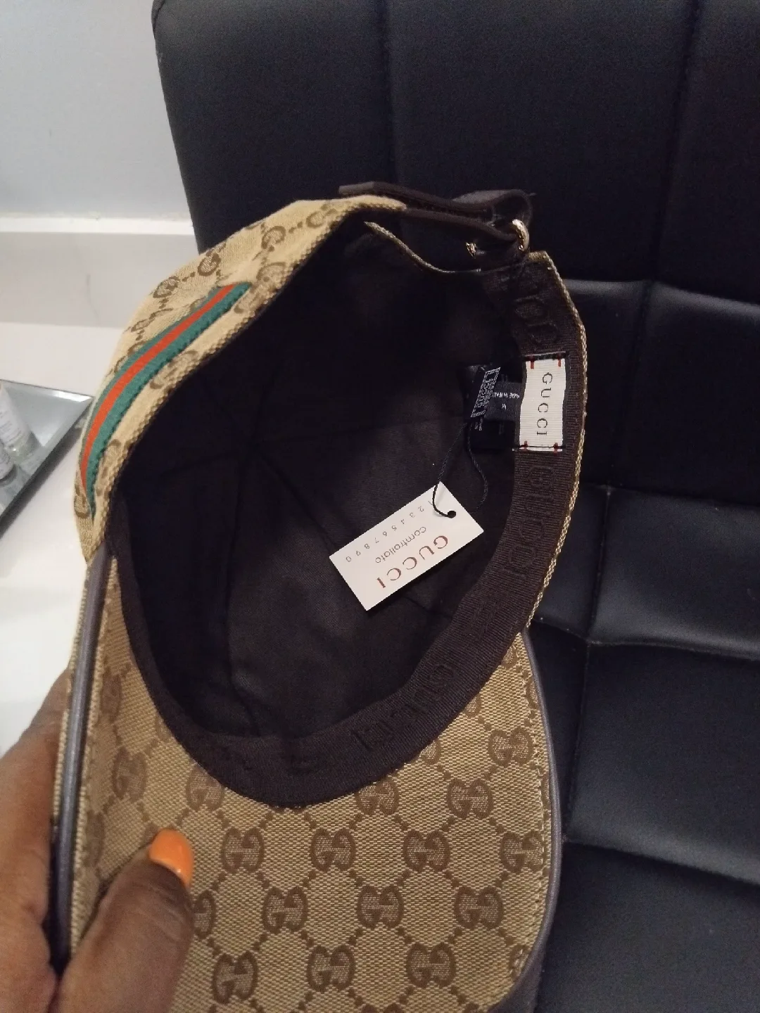 older version Gucci GG Canvas Baseball Hat image indicator(3)