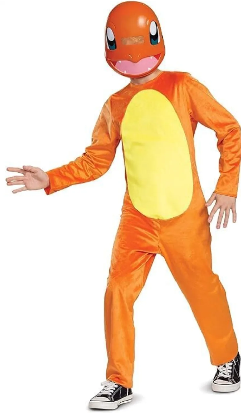 Charmander Pokemon Halloween Costume Size 7/8 image indicator(4)