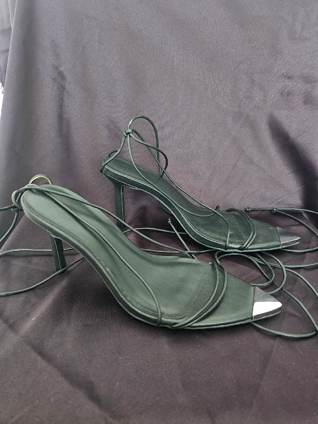 NEW - Oak + Fort Lace Up Heels - size 6 image indicator(2)