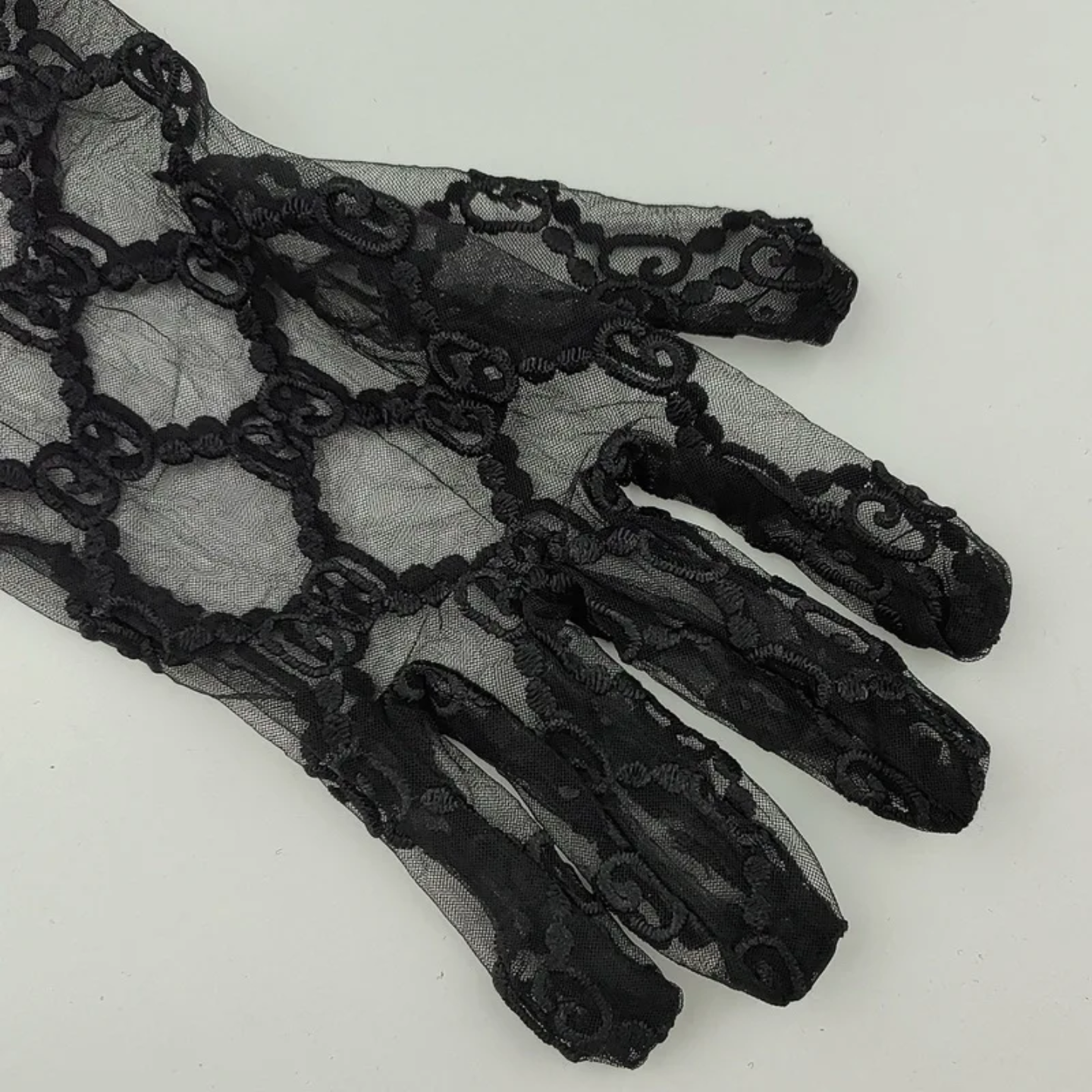 Stylish Black Gloves - photo 3