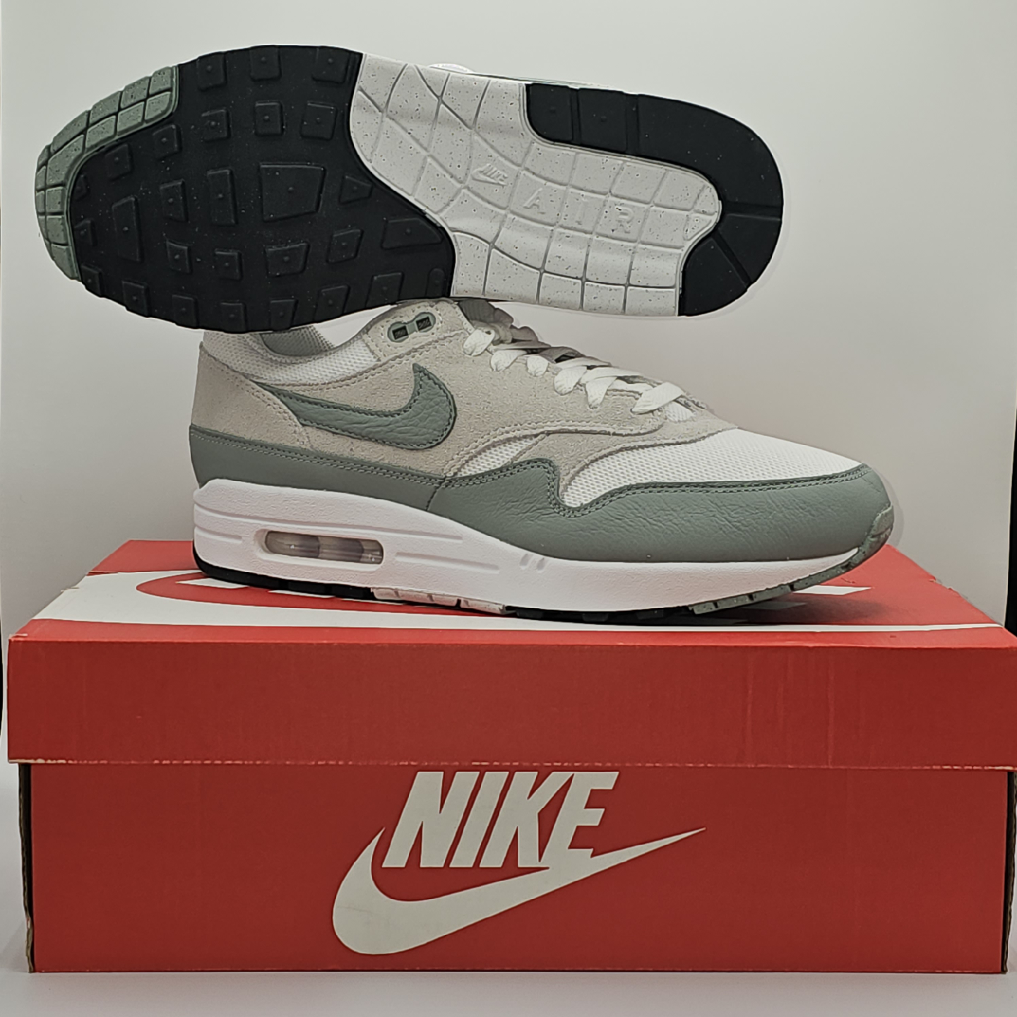 Nike Air Max 1 SC WHITE MICA GREEN - photo 4
