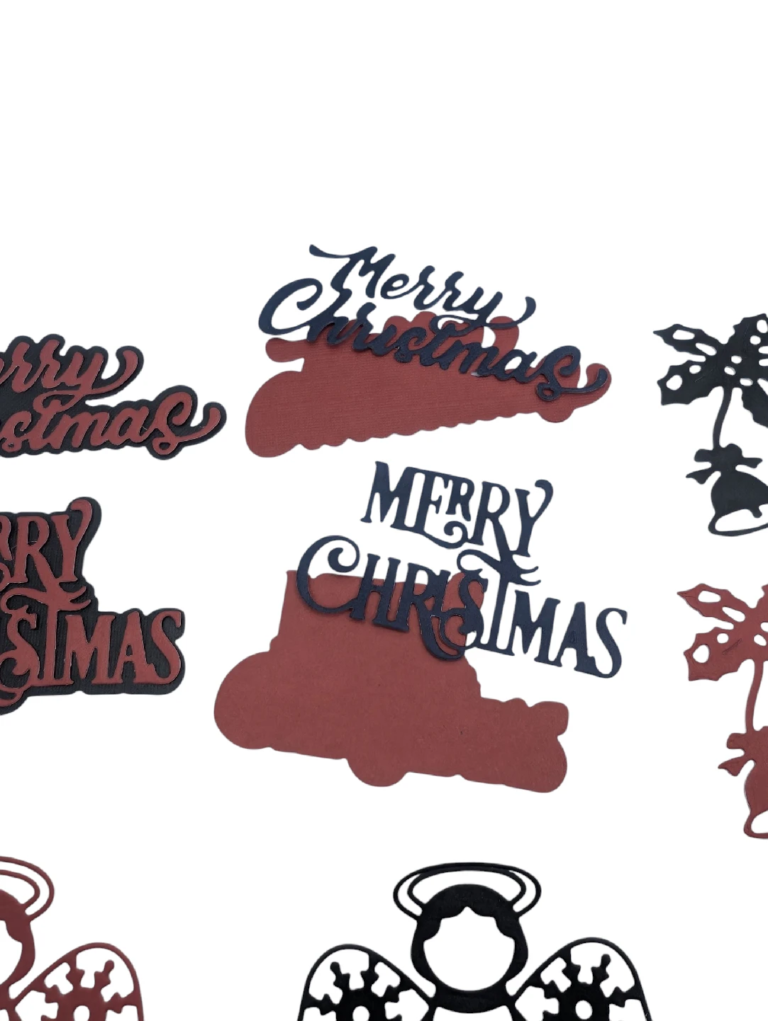 Christmas Paper Cutouts, Scrapbooking Embellishments - photo 4