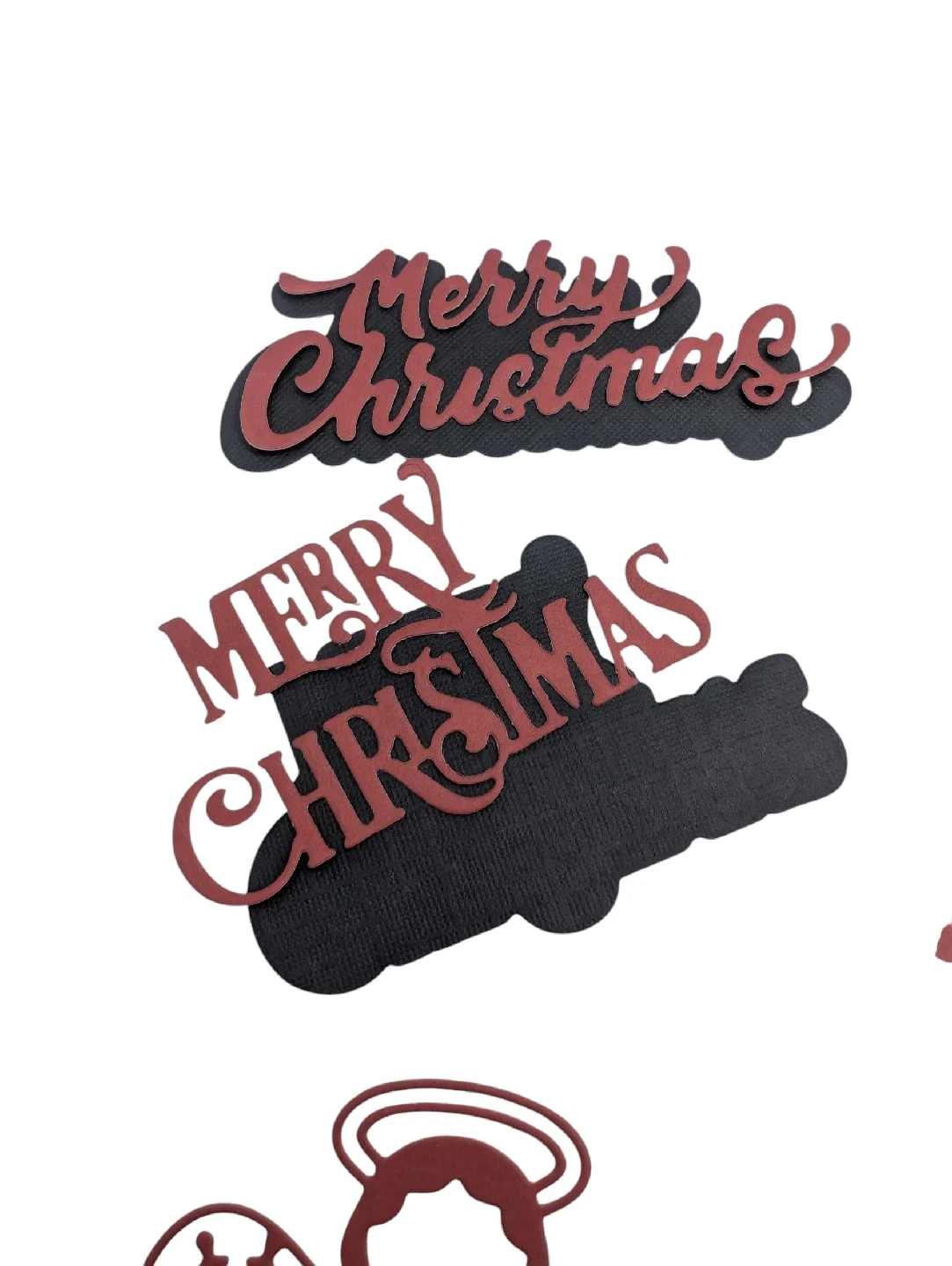 Christmas Paper Cutouts, Scrapbooking Embellishments - photo 5