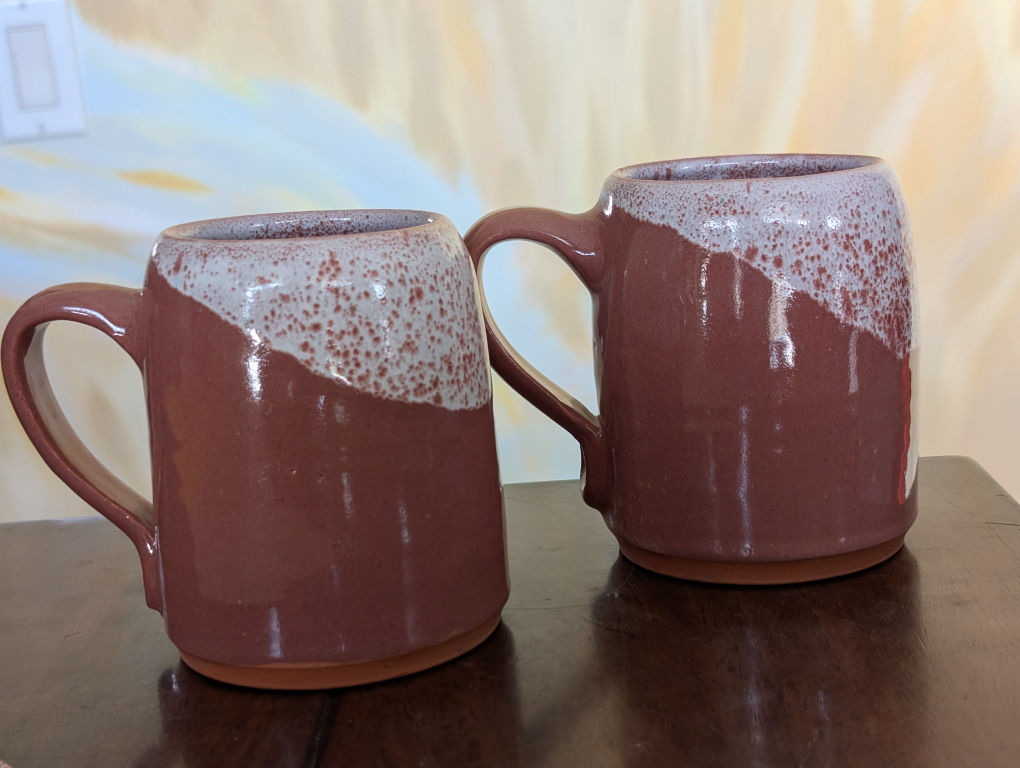 setHandmade Ceramic Mug - Earthy Tone