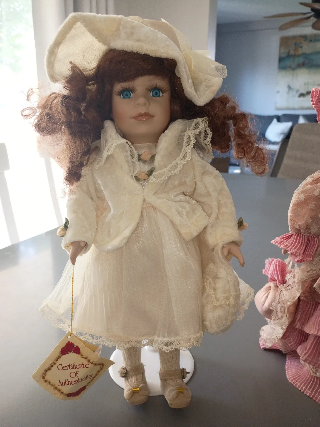Collectible Porcelain Dolls - Set of 2 image indicator(2)