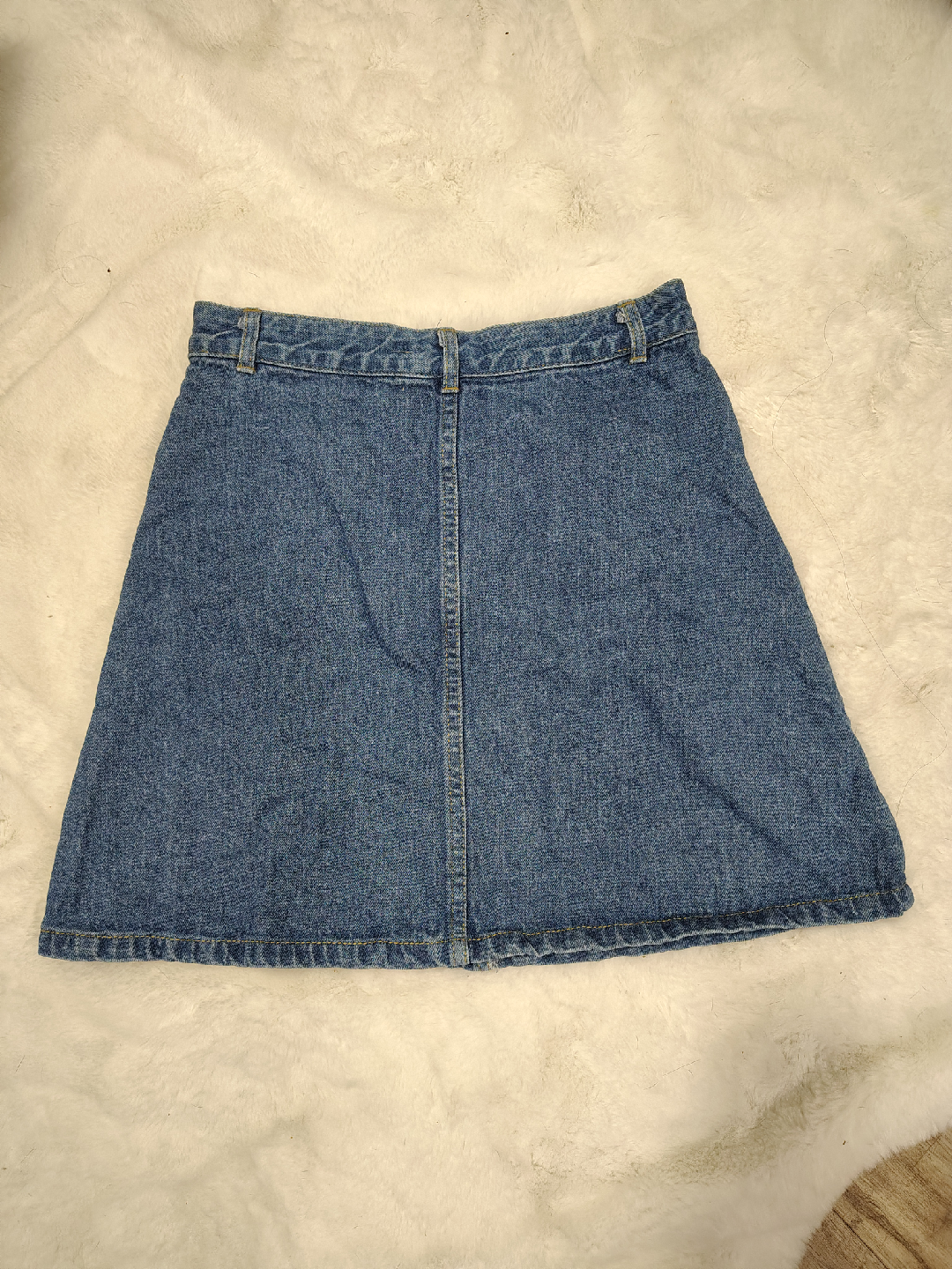 Denim Mini Skirt - photo 2