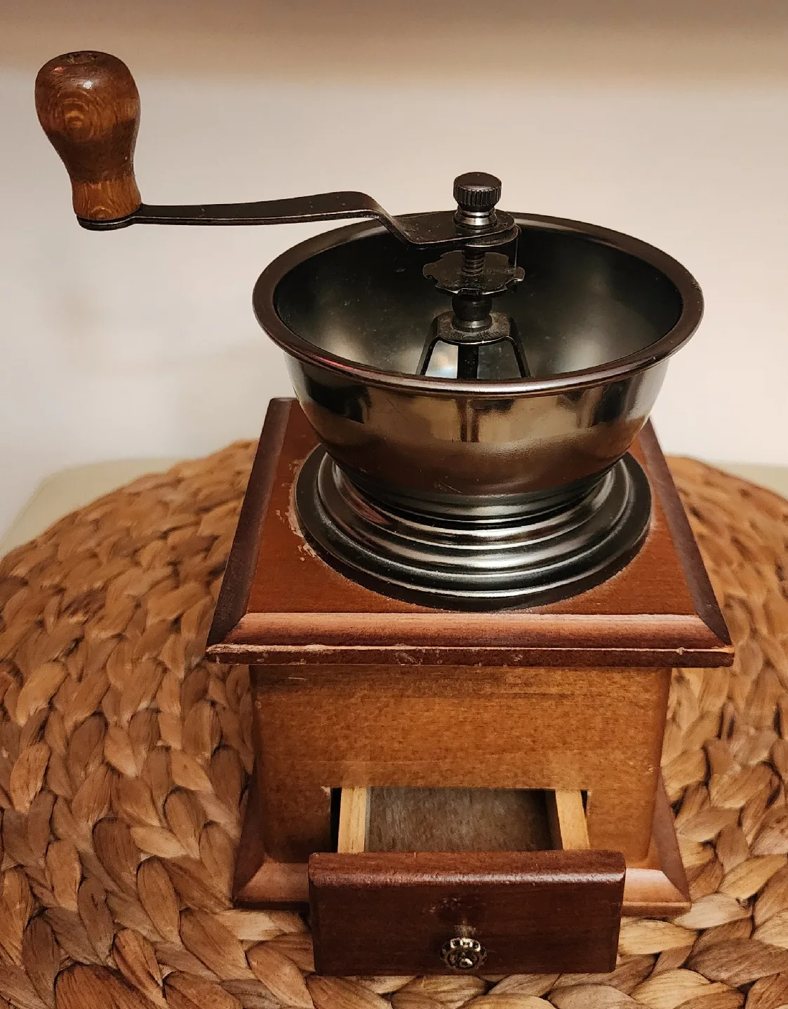 Vintage Manual Coffee Grinder - Taiwan Made thumbnail