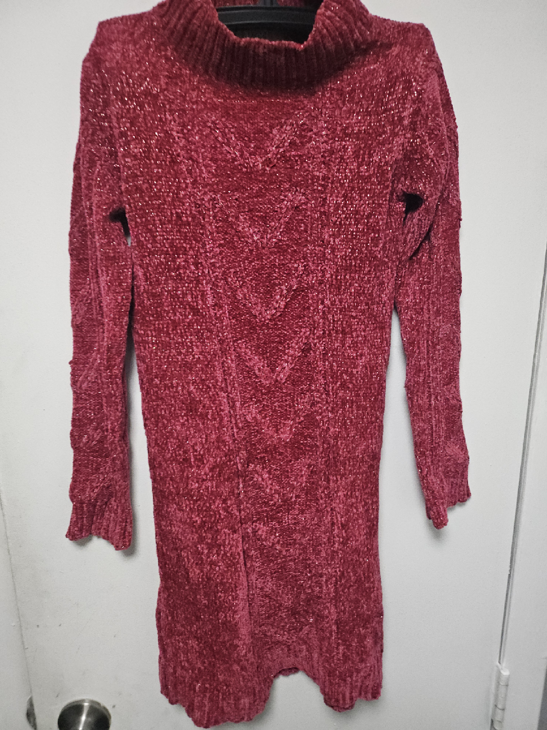 btween Red Sweater Dress - Size 10