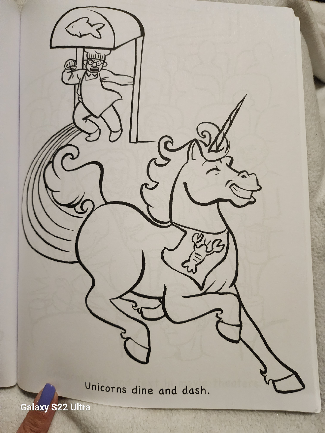 Unicorns Are Jerks Coloring Book by Theo Lorenz - photo 3