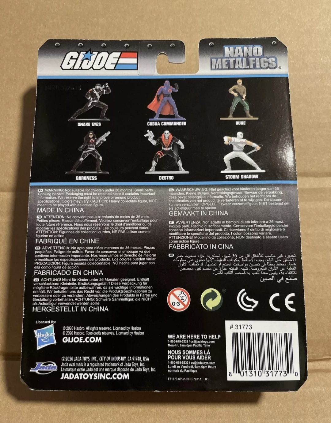 Jada Toys G.I. Joe Nano Metalfigs 6-Pack - photo 2