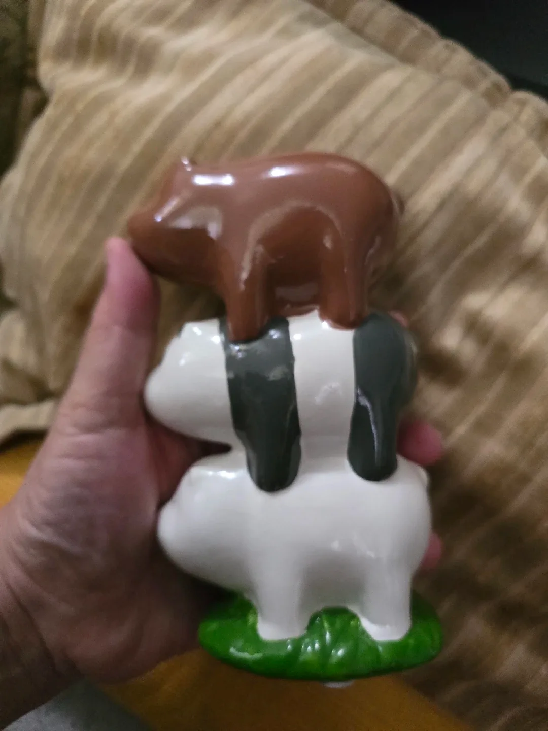 We Bare Bears Ceramic Totem Pole Figurine Bank BN image indicator(3)