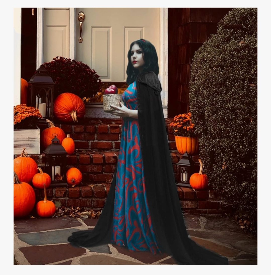 Black Velvet Cloak