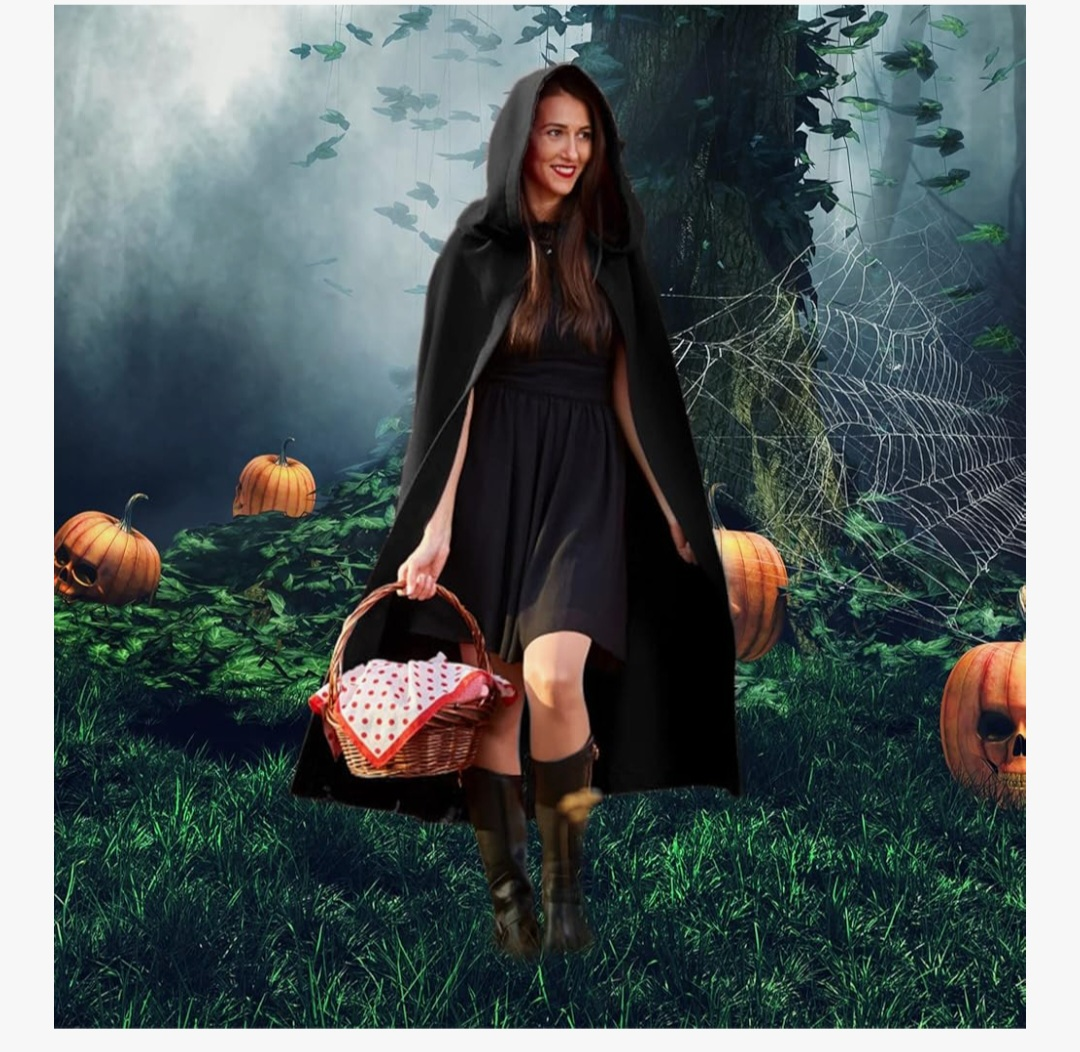 Black Velvet Cloak - photo 3