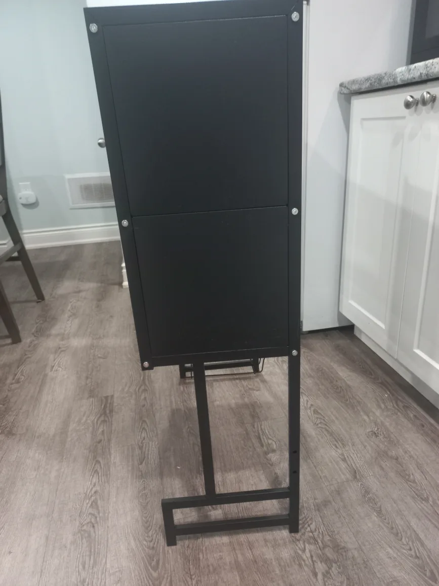 Black single over sink dish drainer image indicator(2)