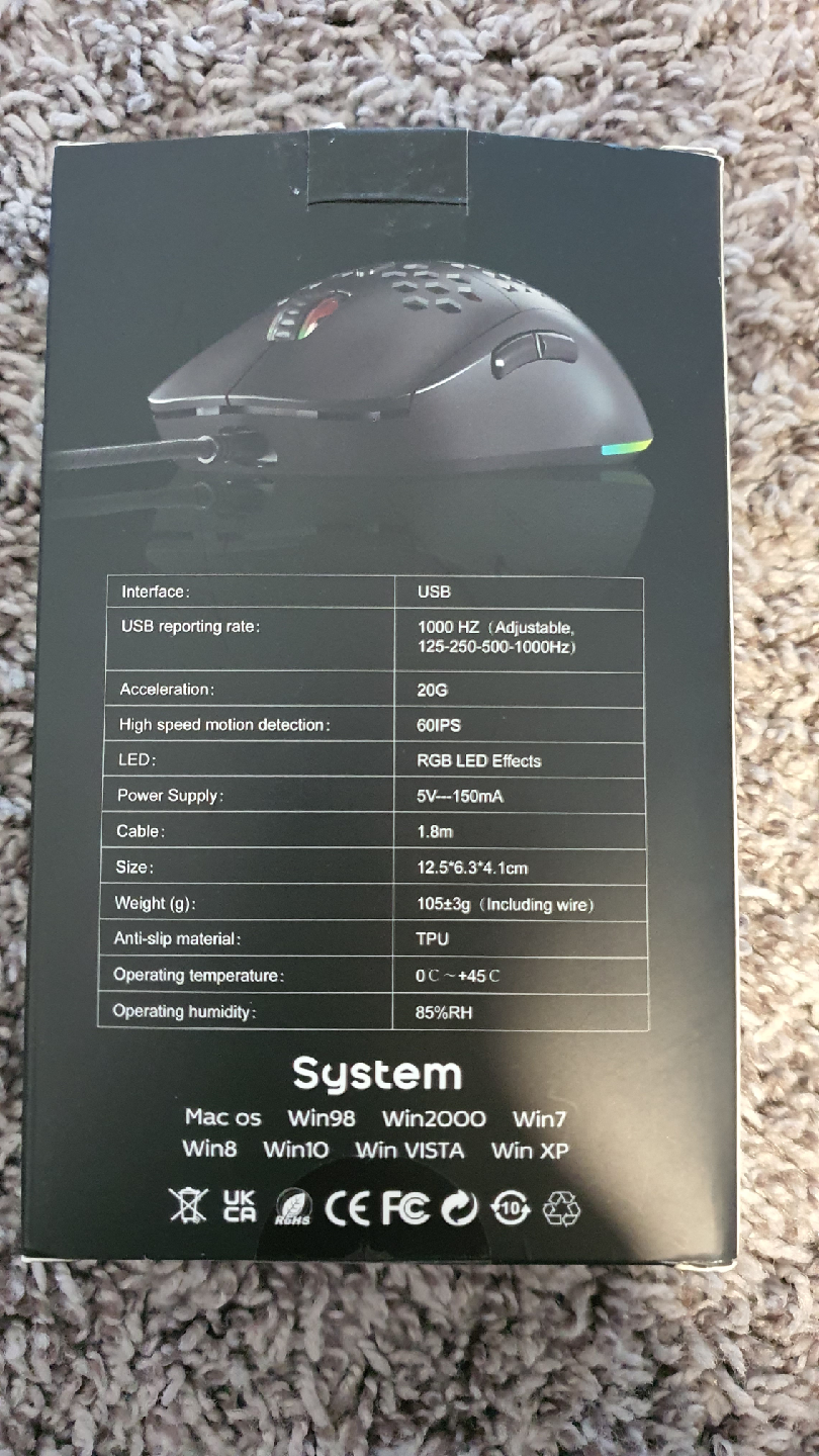 TAKB Electronic Competition Mouse - Gaming Mouse - photo 2