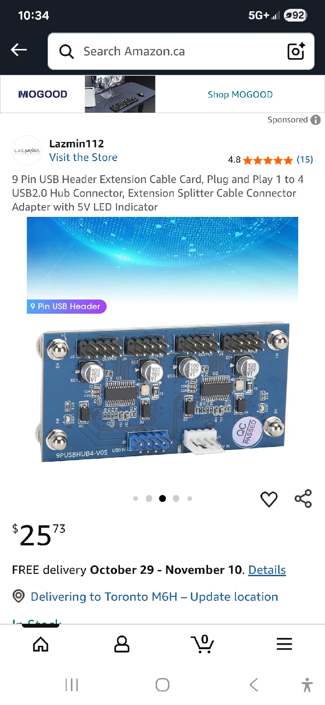 9pin ext cable card - photo 5