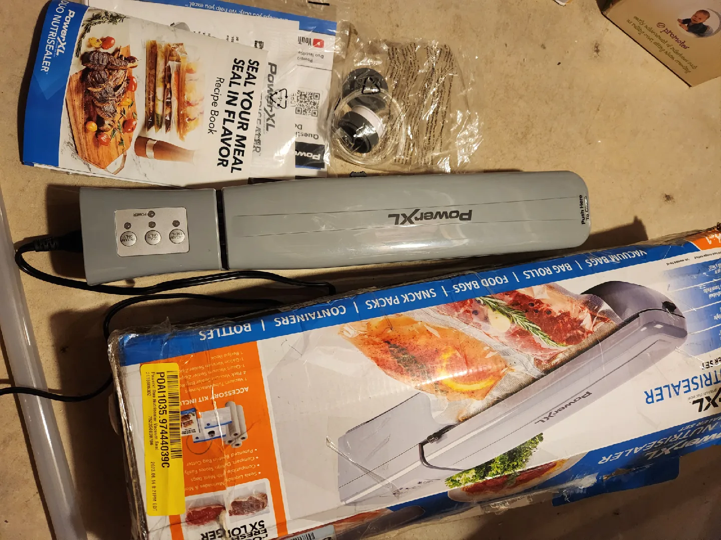 PowerXL DUO Nutrisealer Vacuum Sealer Set image indicator(2)