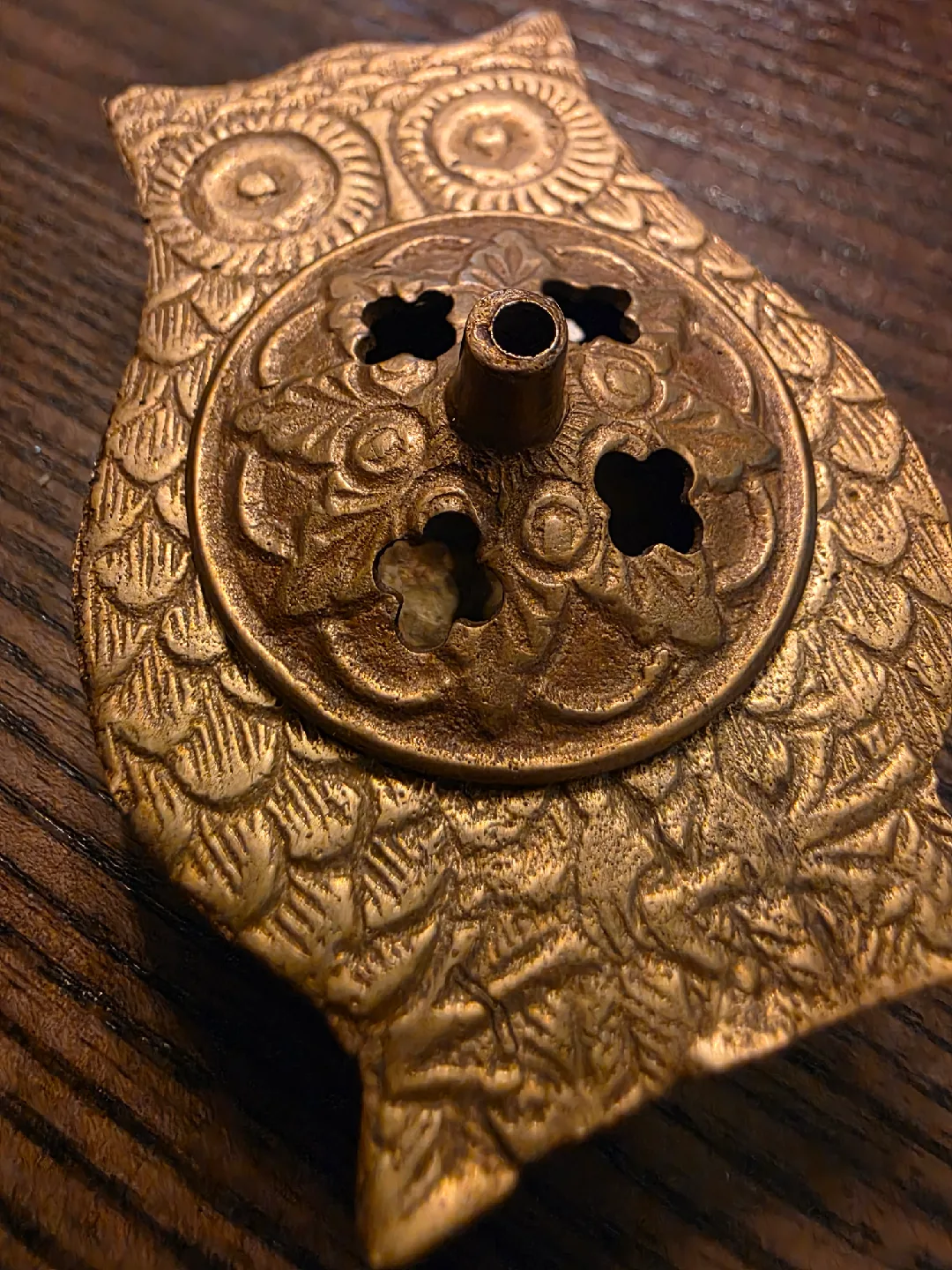 Brass Owl Incent Burner image indicator(6)