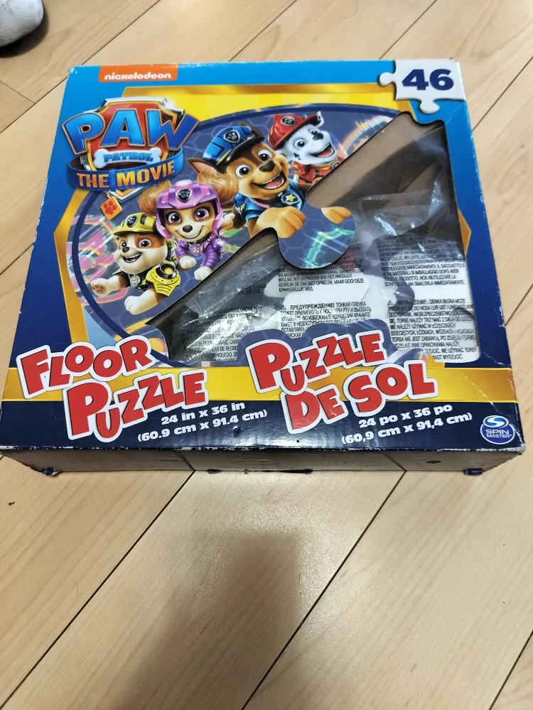 2 Large puzzles - Paw Patrol & Blue's thumbnail