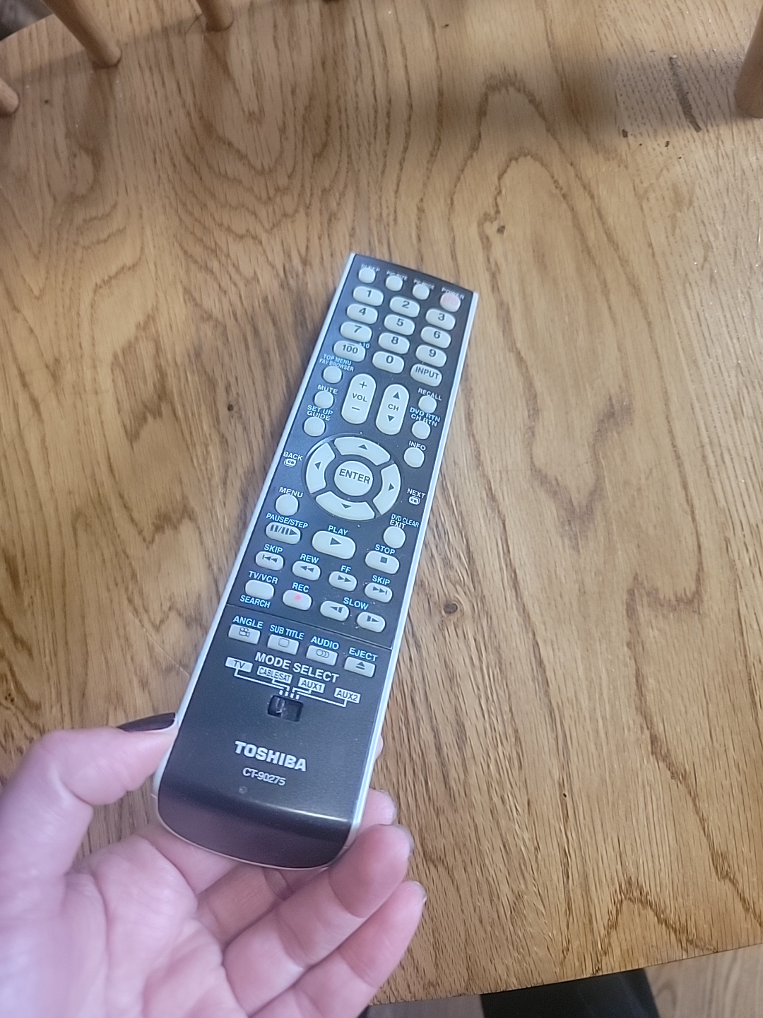 Toshiba CT-90275 Remote Control