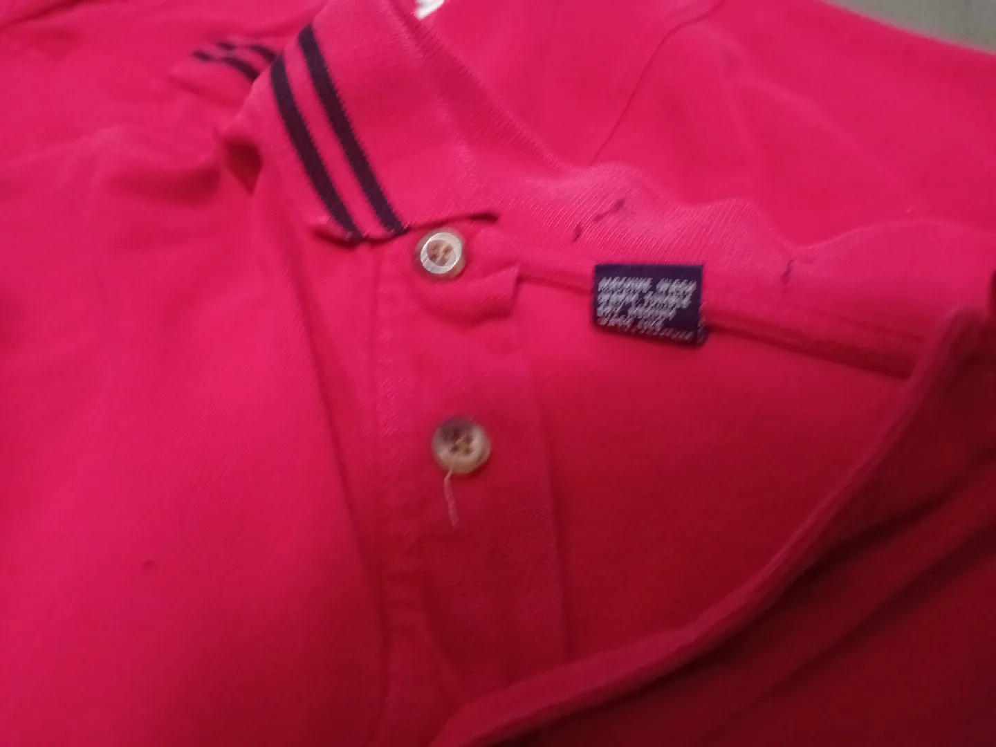 La Loving Red Polo Shirts - Size L image indicator(3)