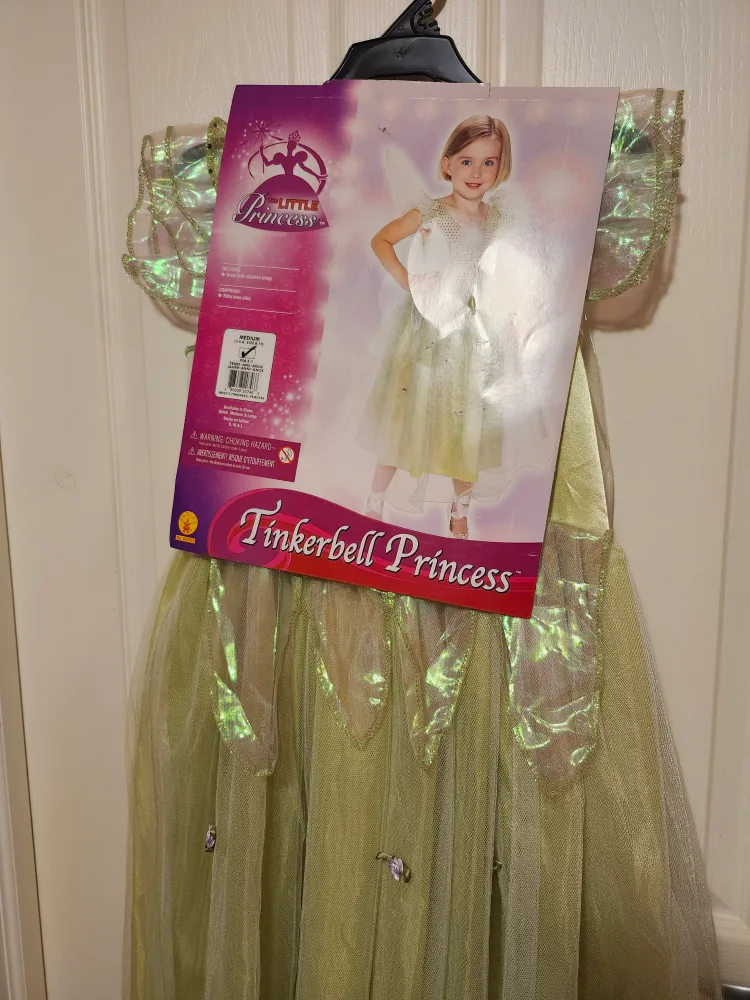 Halloween Little Princess /Tinkerbell Princess Costume image indicator(2)