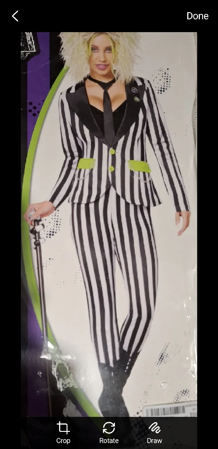 Spirit Halloween Women's Beetlejuice Suit - Adult Medium image indicator(5)