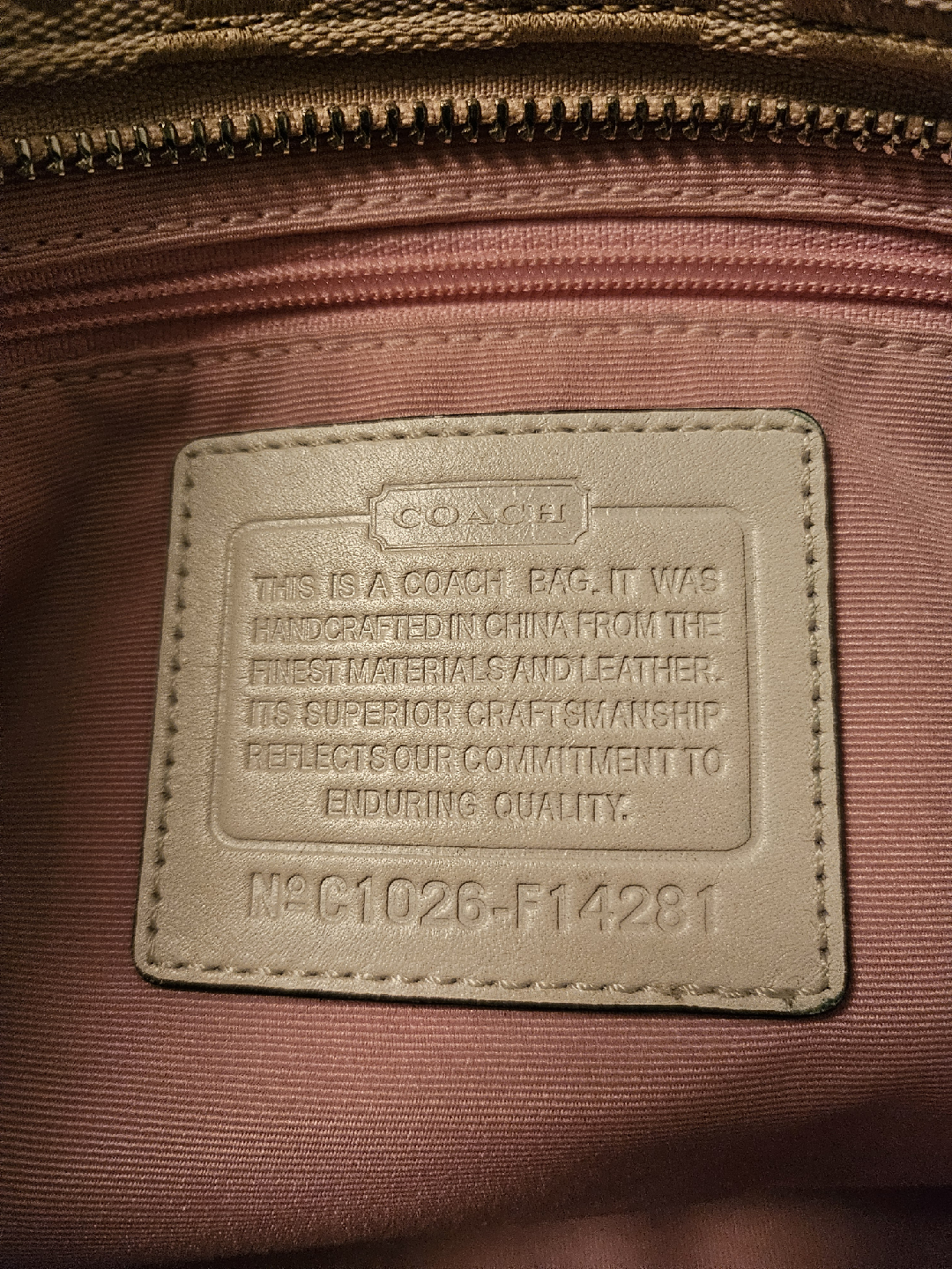 Coach Signature Bag - photo 5