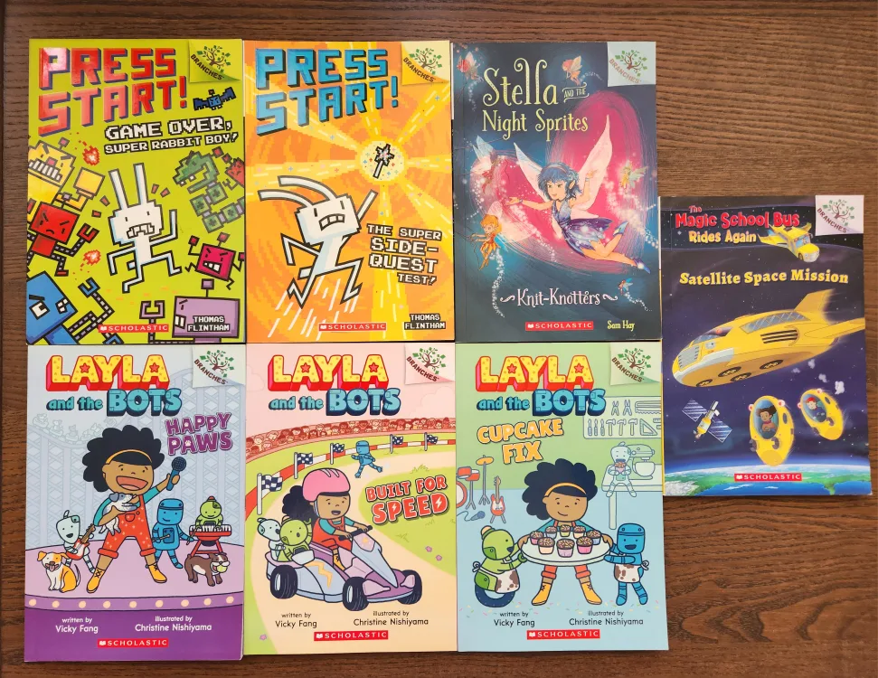 Set of 7 books for kids (grades K-3) thumbnail