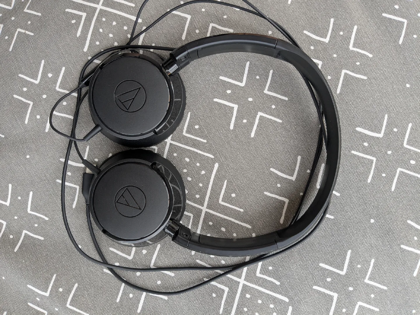 Audio-Technica ATH-S120C-BK USB-C Headphones, Black