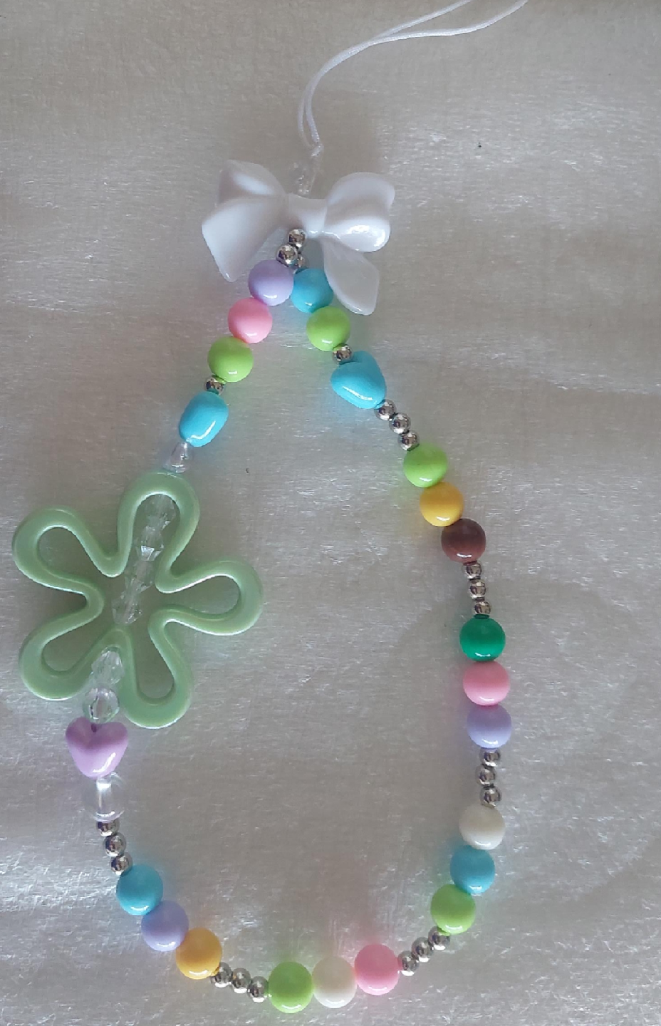 Cute Beaded Phone Charm
