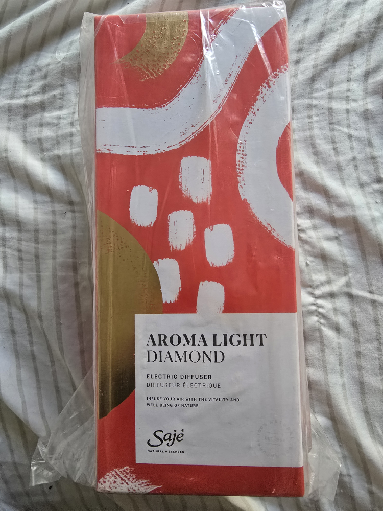 Saje Aroma Light Diamond Diffuser - New in Box