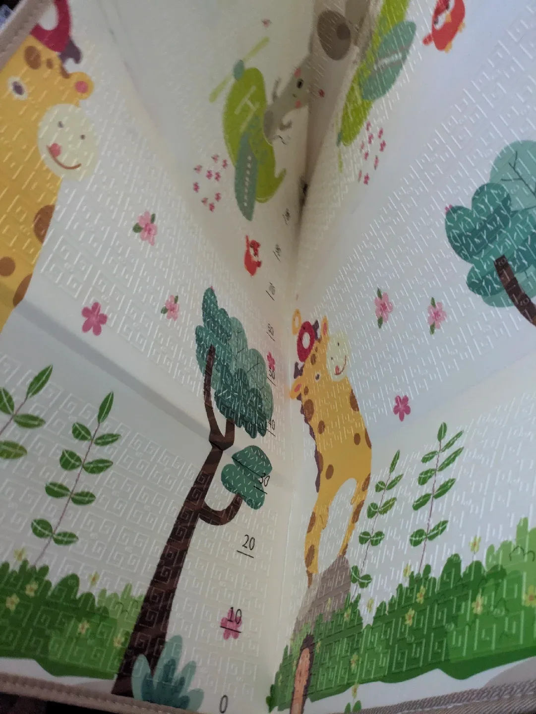 Brand New Folding Baby Play Mat with ABC Animals image indicator(5)